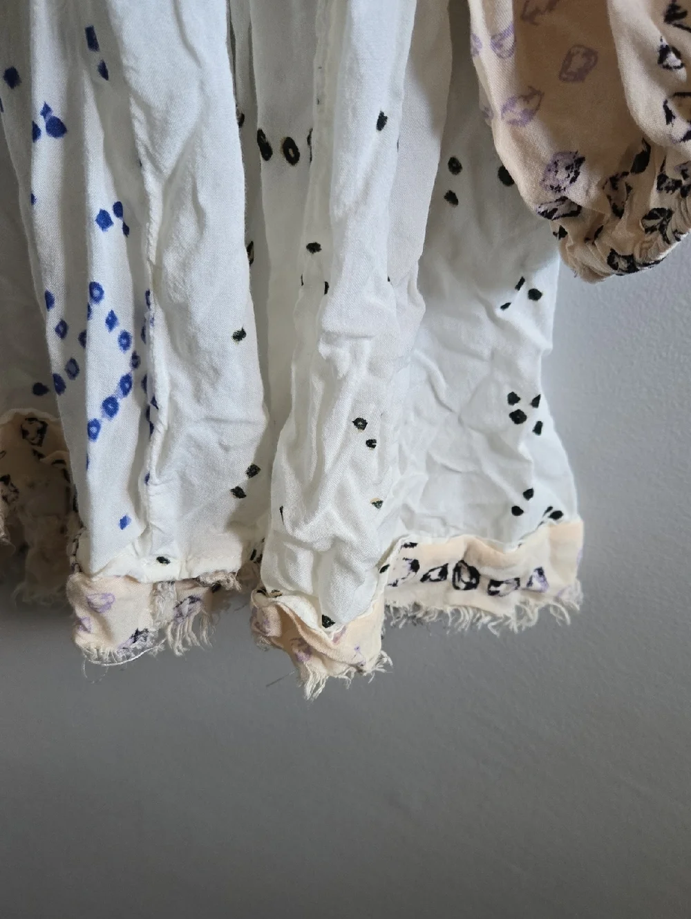 Free People Boho Long Sleeved Shibori Tunic XS - Picture 4 of 7